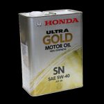 А/масло HONDA ULTRA GOLD SN 5w40 4л (Japan)