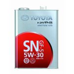 А/масло TOYOTA Motor Oil SN/GF-5 5w30 4л жесть