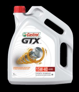 CASTROL GTX  ULTRACLEAN SAE 10W-40 A3/B4 Масло мот. п/синт.1л ― Питстоп