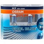 А/лампы Osram г/с COOL BLUE INTENSE 12V H7 55W (евробокс 2шт) (64210CBI-HCB) Германия