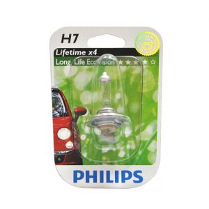 Автолампа Н7 (55) Рx26d LONG LIFE ECO VISION 12V PHILIPS/1/10 NEW (бл) в Кирове