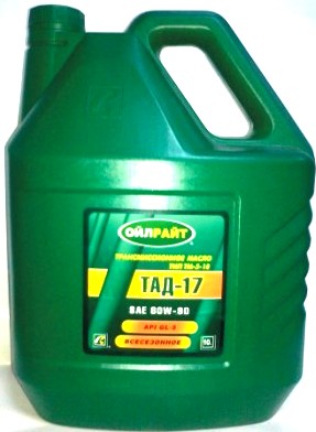 Масло ТАД-17 OILRIGHT 10л