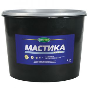 Мастика OILRIGHTсланцевая 2кг в Кирове