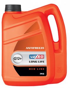 Антифриз LUXOIL RED LINE G12+ красный 3кг в Кирове