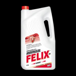 Антифриз Felix СARBOX -40С (красный) 5кг канистра бел.цвета в Кирове