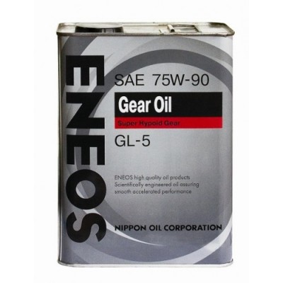 Масло ENEOS трансм. GEAR OIL п/с 75w90 GL-5 4л