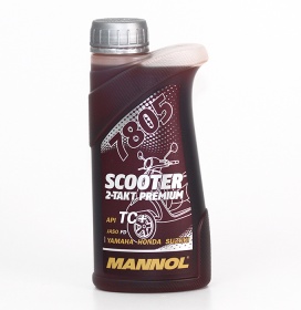         Масло Mannol  7805 2-Takt Premium Scooter 0,5л ― Питстоп