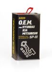         Масло Mannol  8209 O.E.M. for Hyundai Kia Mitsubishi/ ATF SP-III синт. 4л жесть