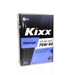 Масло трансмиссионное Kixx Gearsyn GL-4/5 75W-90 /4л  синт.